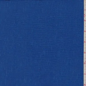 2 1/2 YD PC-Bright Blue Gauze Knit Fabric