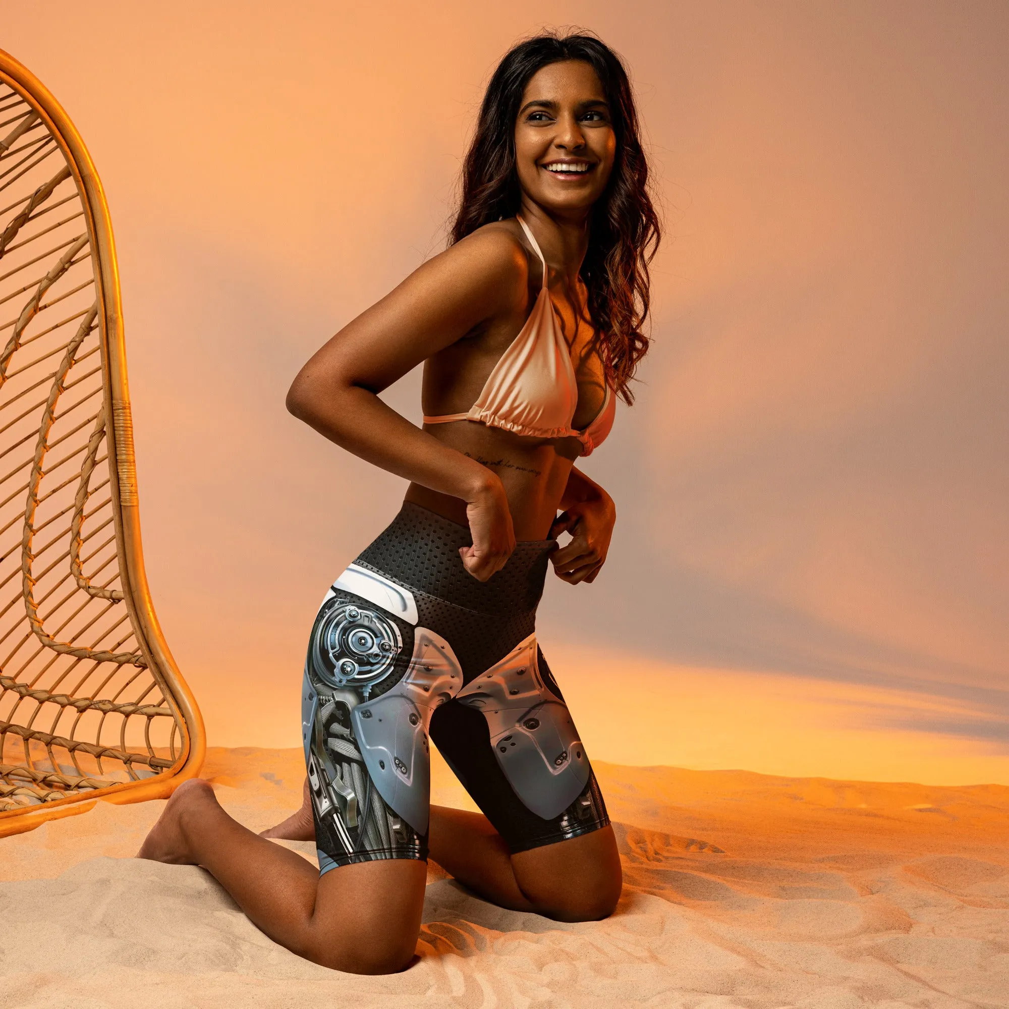3D Robotic Biker Shorts