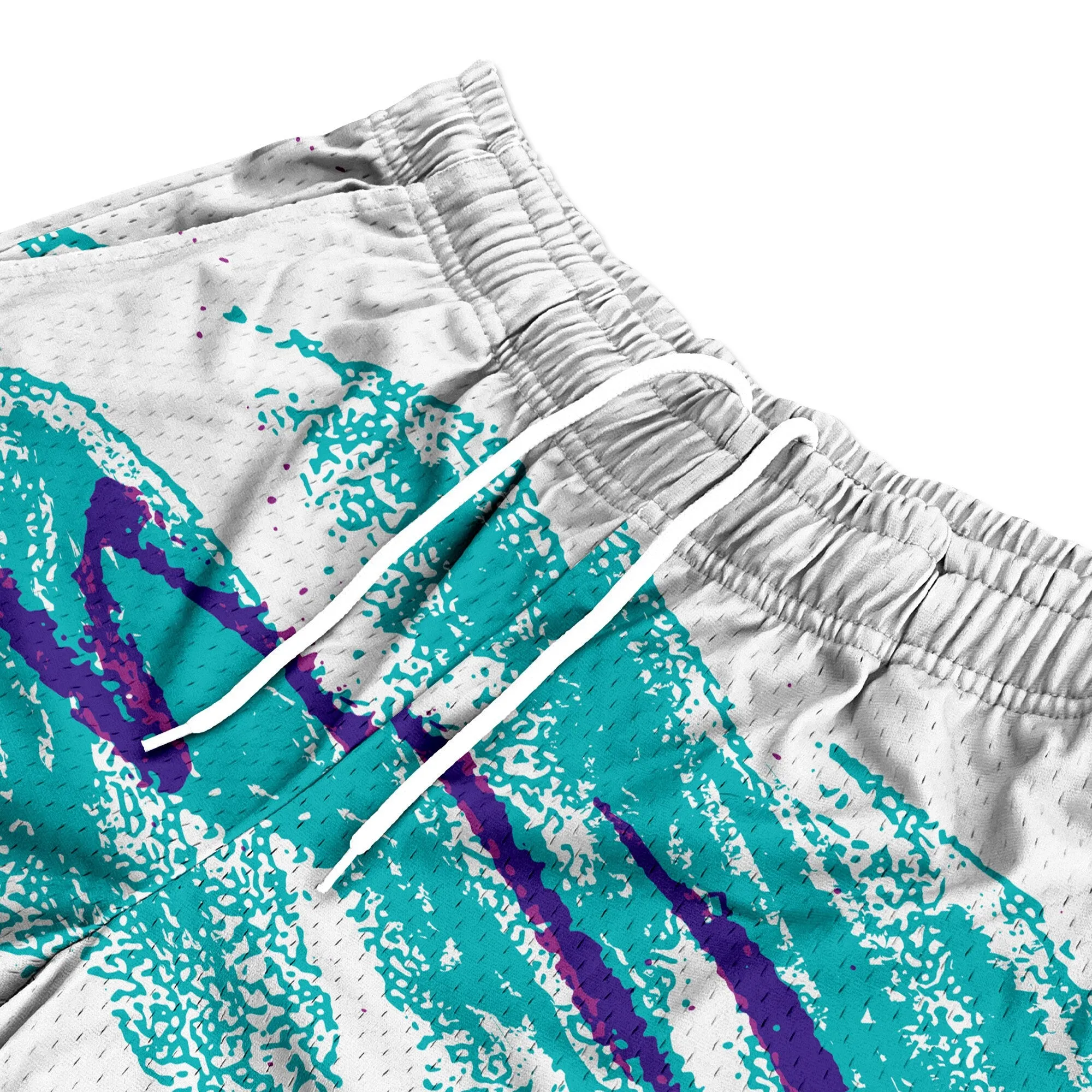 90s Cup - Premium Mesh JJ Shorts - 5 Inch Inseam - Vintage Gym Basketball Fit