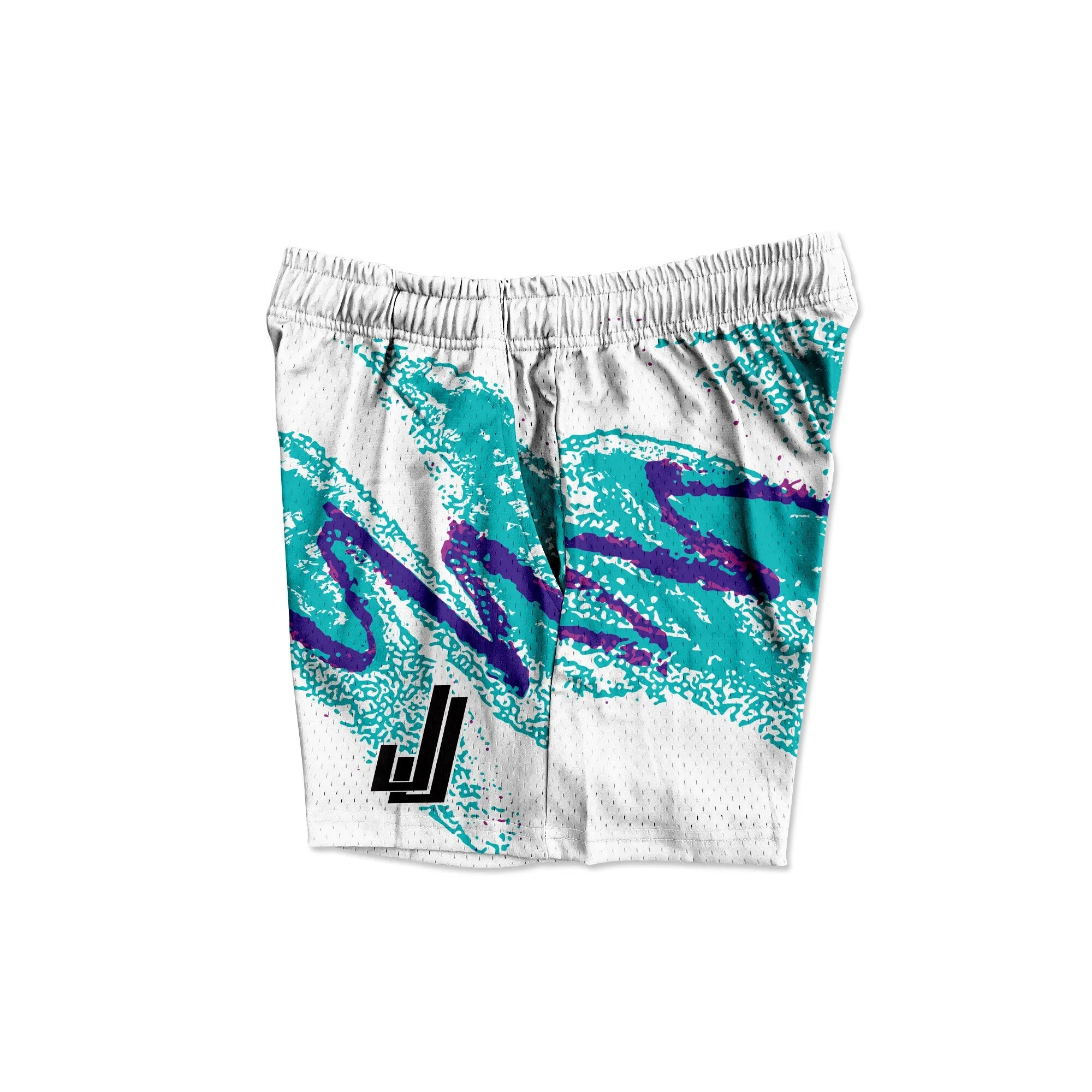 90s Cup - Premium Mesh JJ Shorts - 5 Inch Inseam - Vintage Gym Basketball Fit