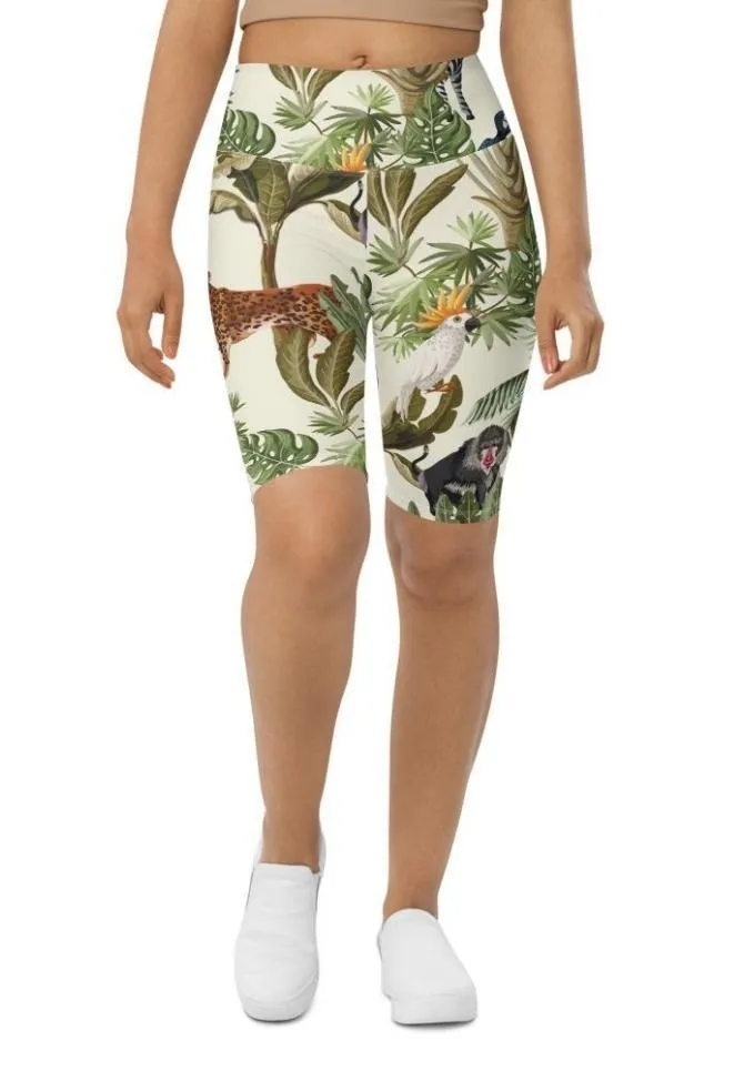 Animal Kingdom Biker Shorts