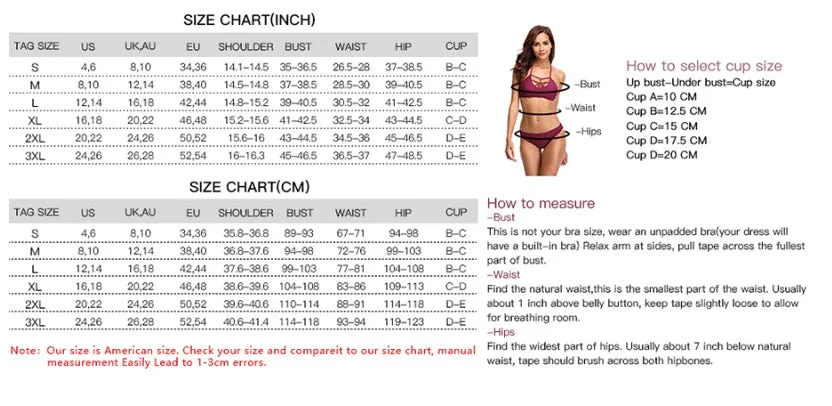 Black Crop Top High Cut Two Piece Swimsuit Sets