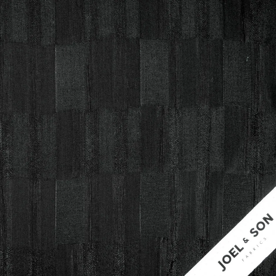Black Jacquard Viscose