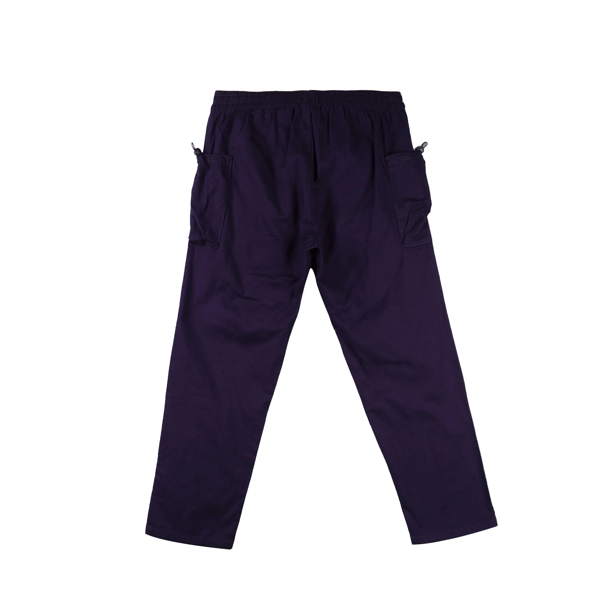 Bobson Japanese Ladies Basic Non-Denim Drawstring Pants 154431-U (Navy)