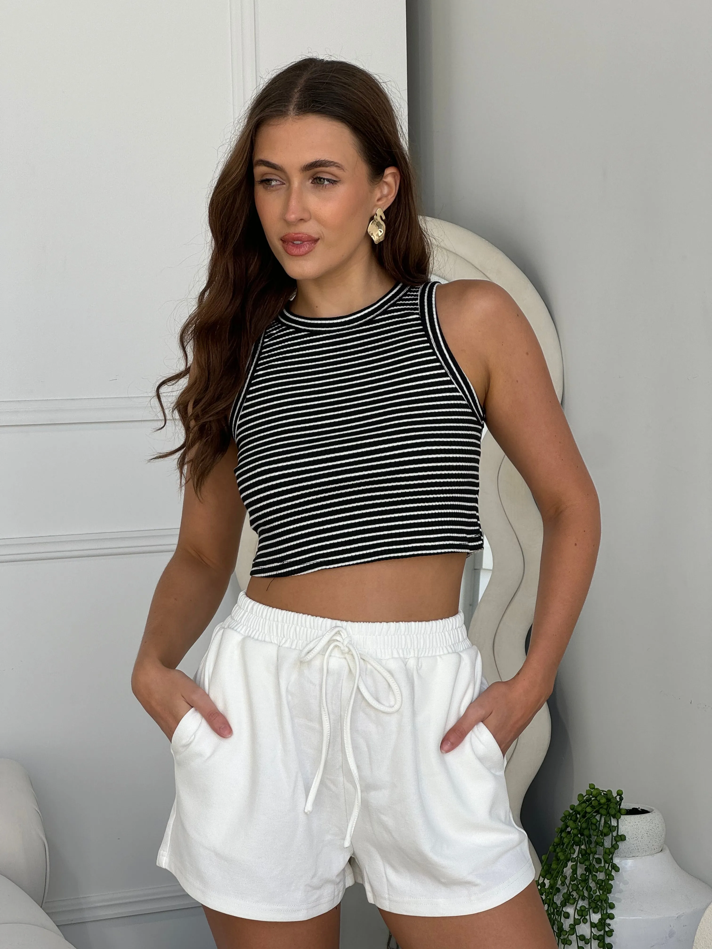 Brody Jogger Short - White