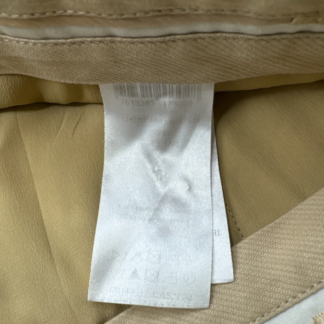 Chloé Women's Tan Wool Trousers