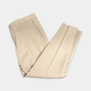 Chloé Women's Tan Wool Trousers