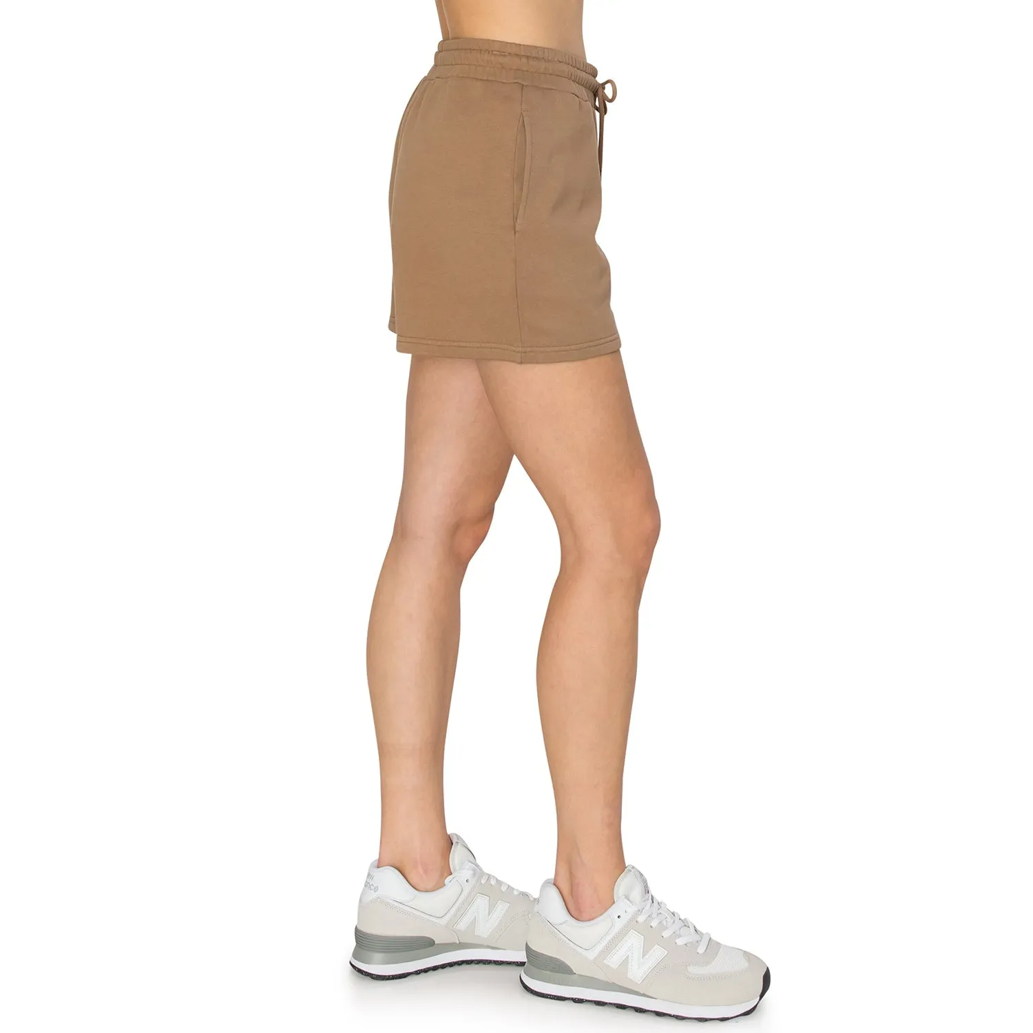 Cloud Fleece Sweatshorts - Light Brown