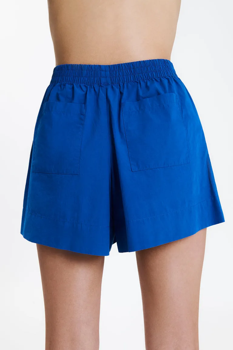 CRUZ POPLIN SHORT - PACIFIC