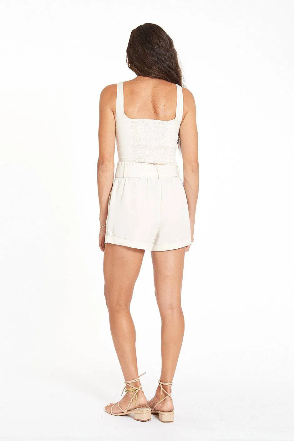 Demi Shorts (Coconut Milk)