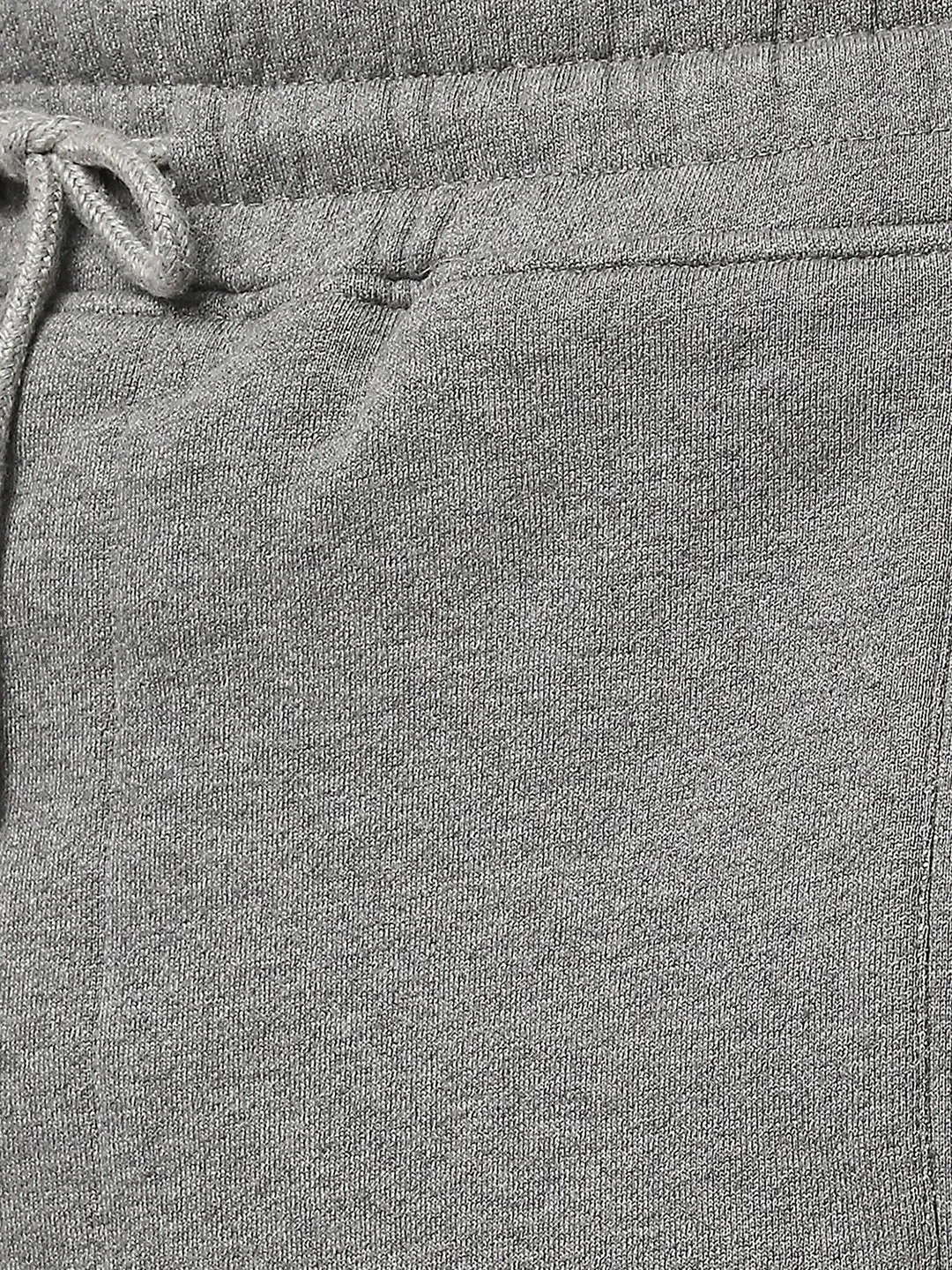 Disrupt Mens Grey Raw-edge Hem Graphic Print Shorts