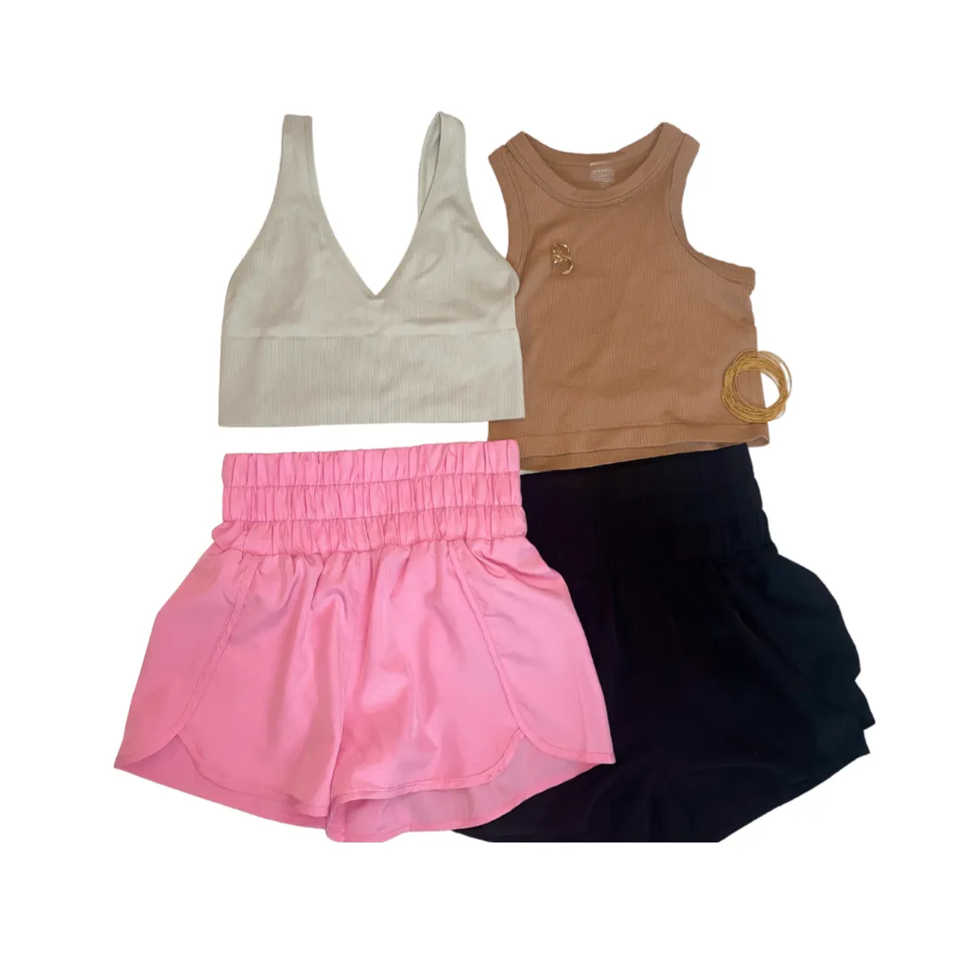 Don't Sweat It Shorts Bubblegum Pink