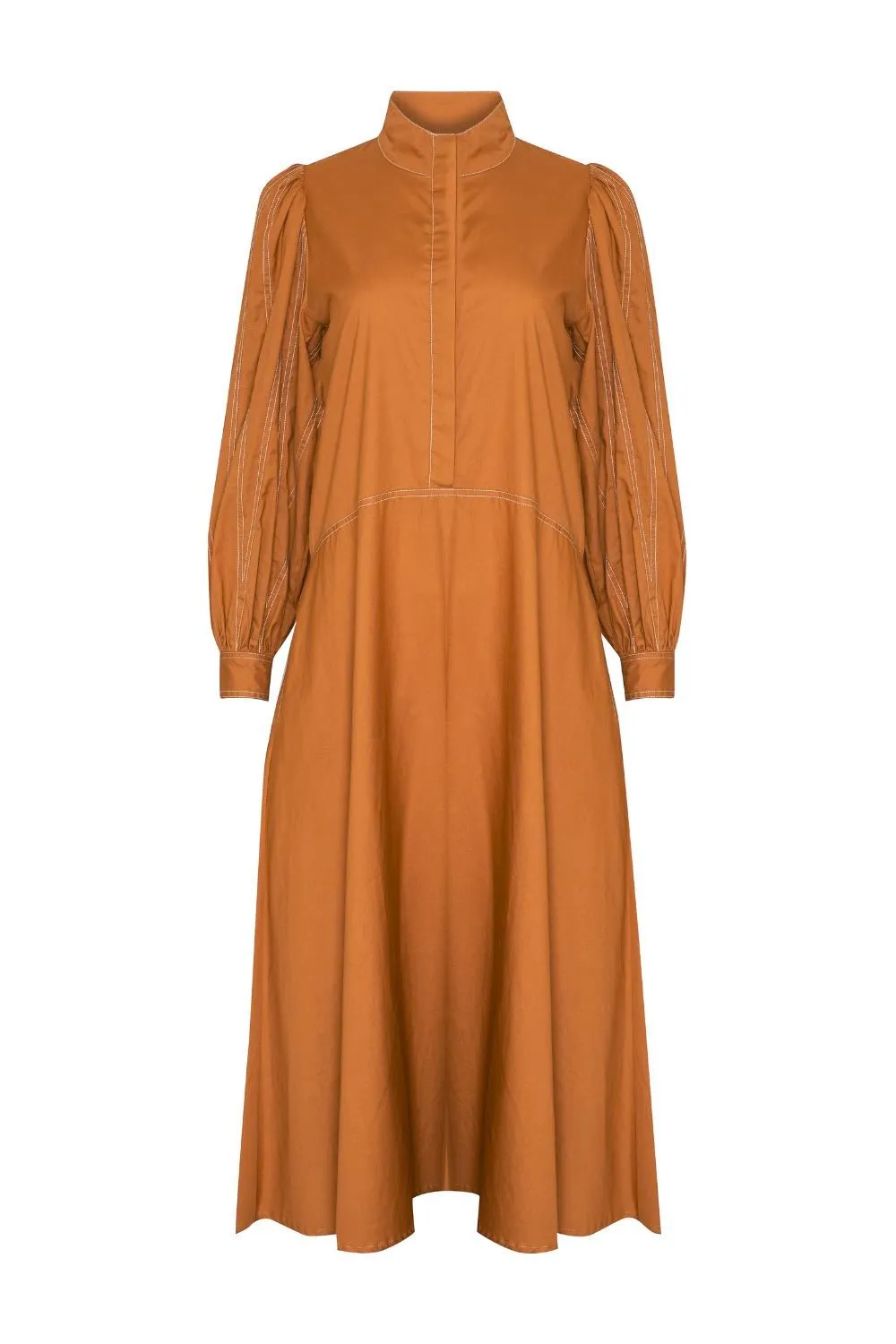 edition dress - chestnut