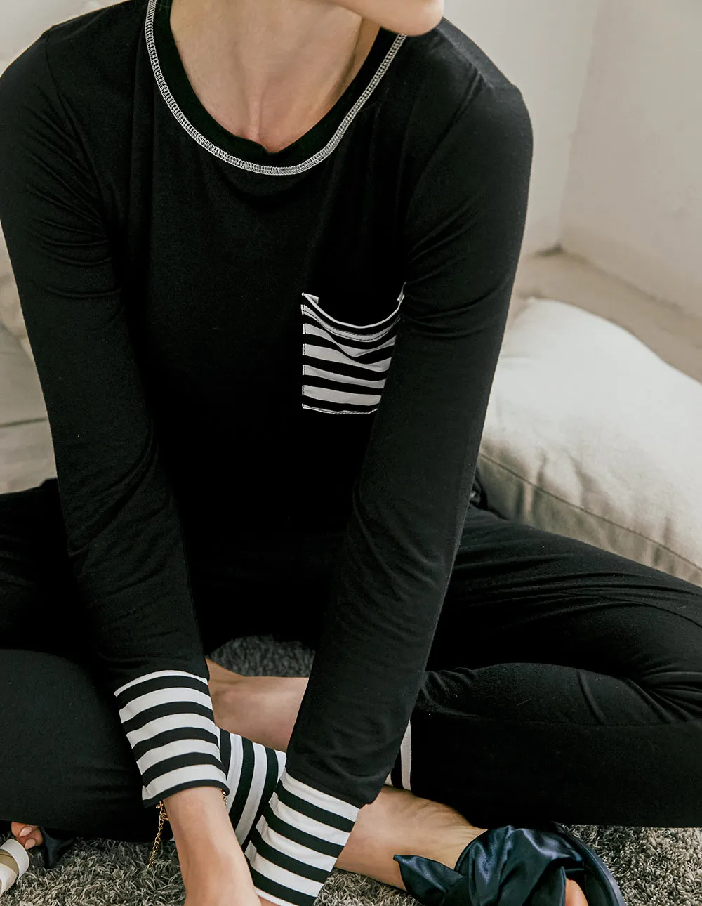 Ekouaer Classic Pajamas Set (US Only)