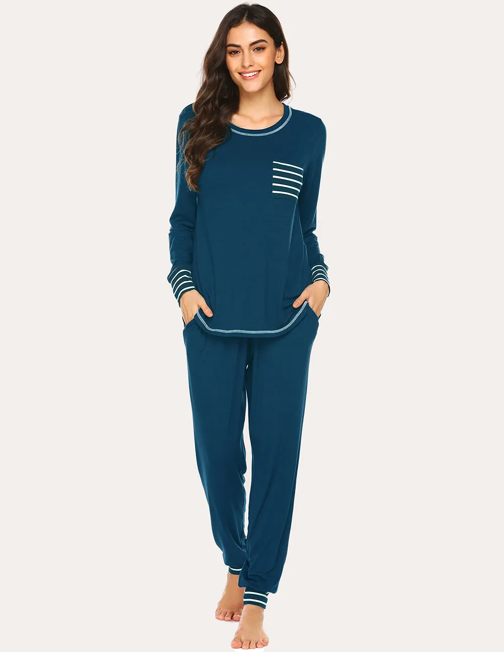 Ekouaer Classic Pajamas Set (US Only)