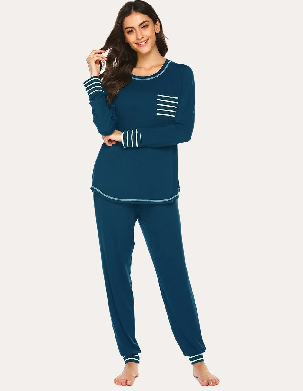 Ekouaer Classic Pajamas Set (US Only)