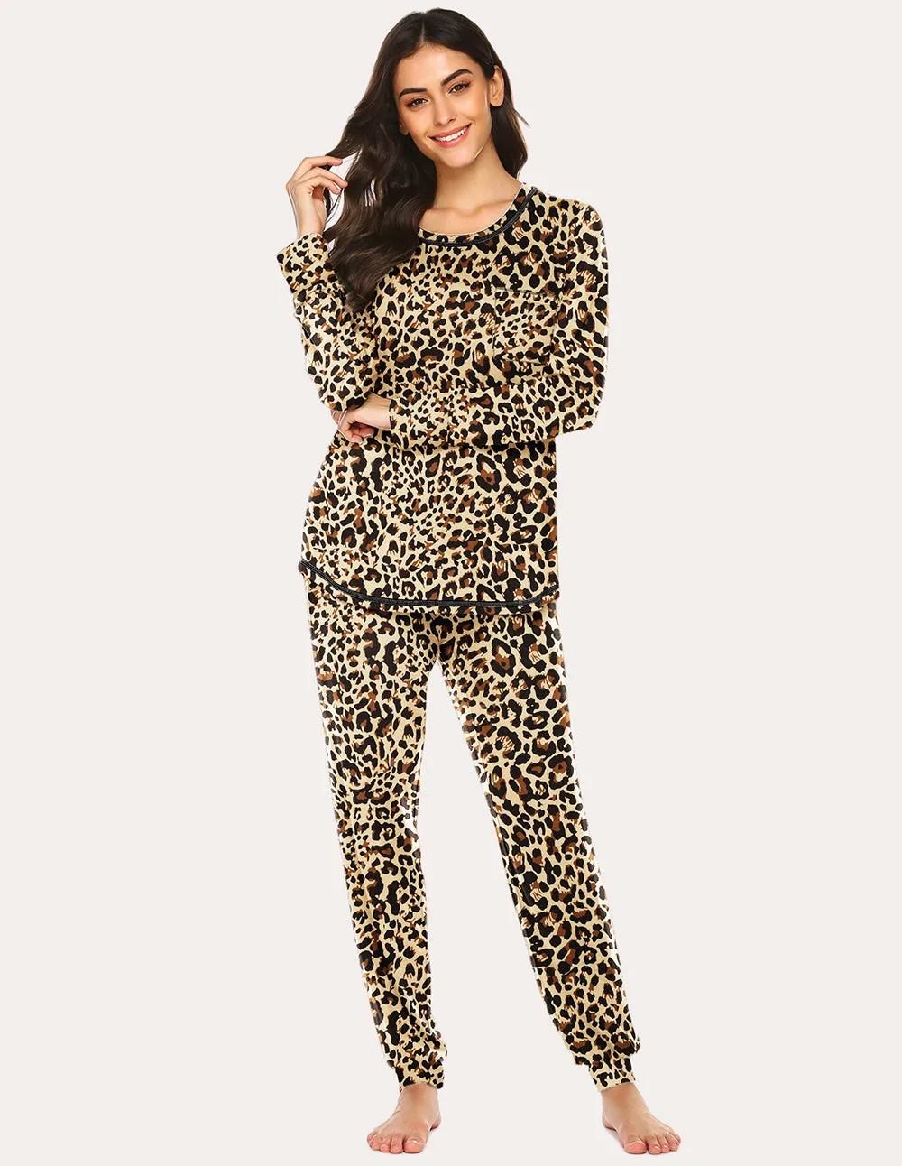 Ekouaer Classic Pajamas Set (US Only)