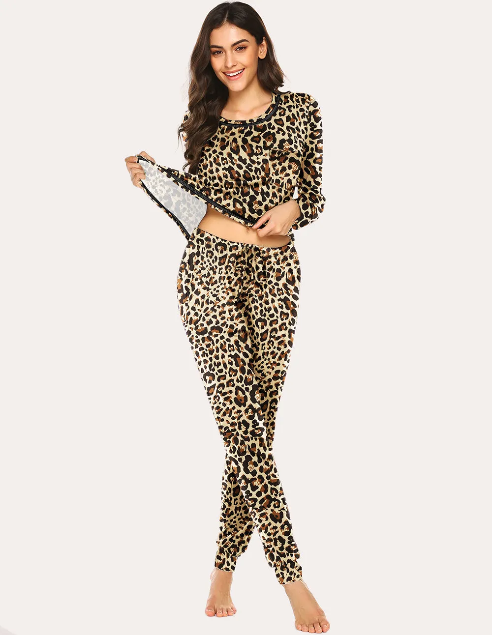 Ekouaer Classic Pajamas Set (US Only)
