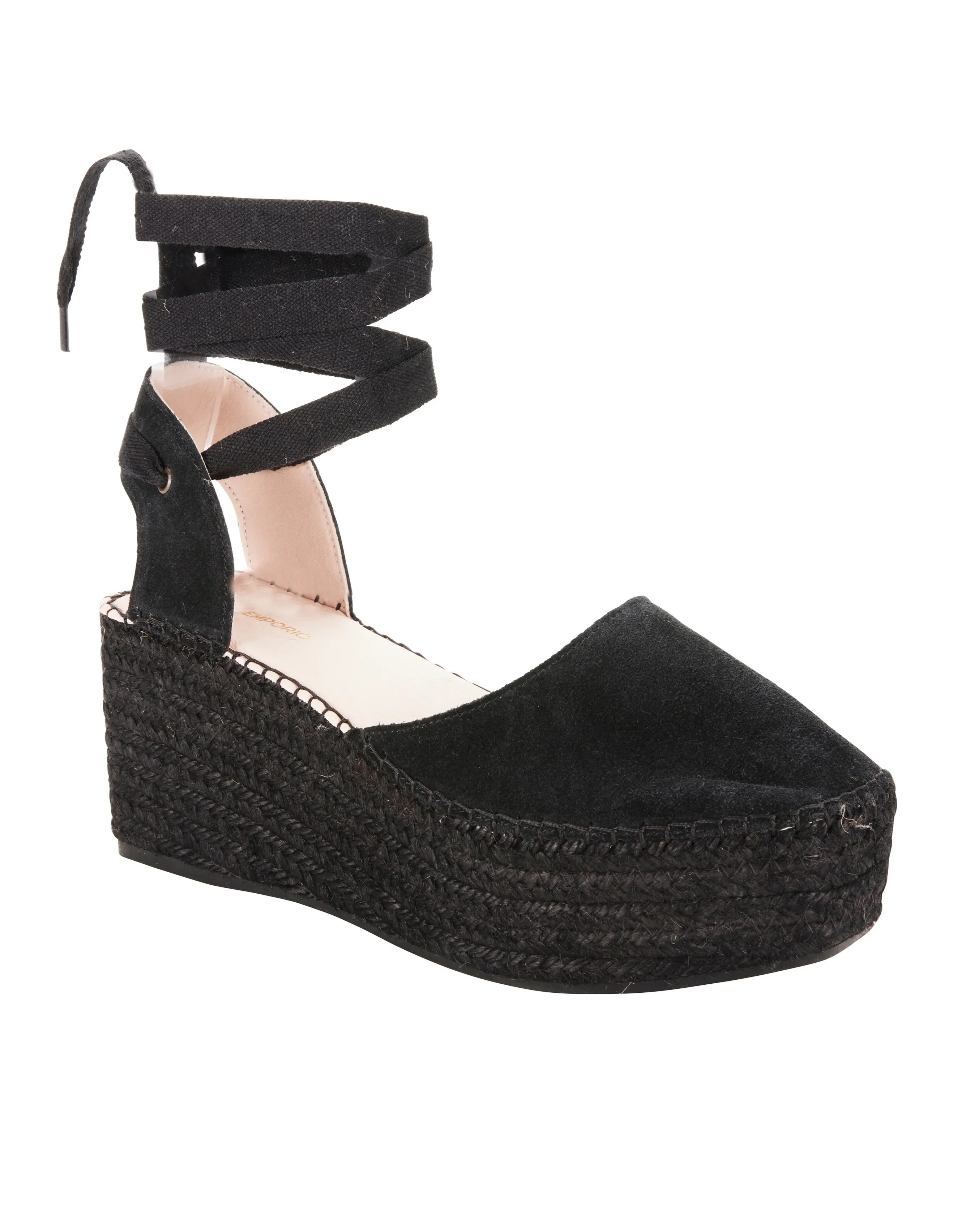Estilo Emporio: Dusk Espadrille - Black