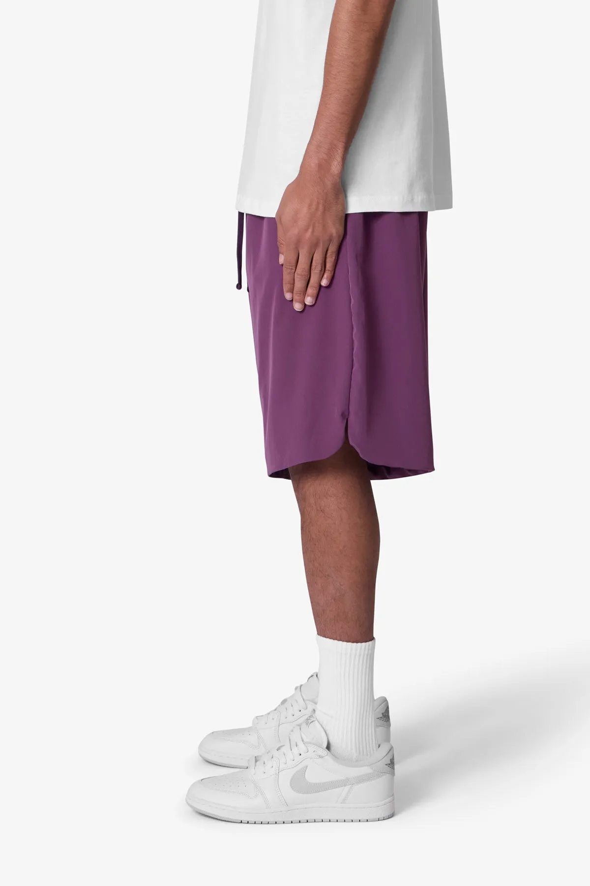 Every Day Track Shorts - Mauve