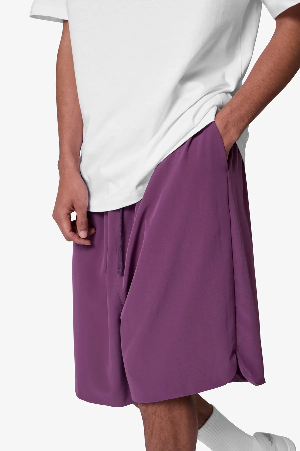 Every Day Track Shorts - Mauve