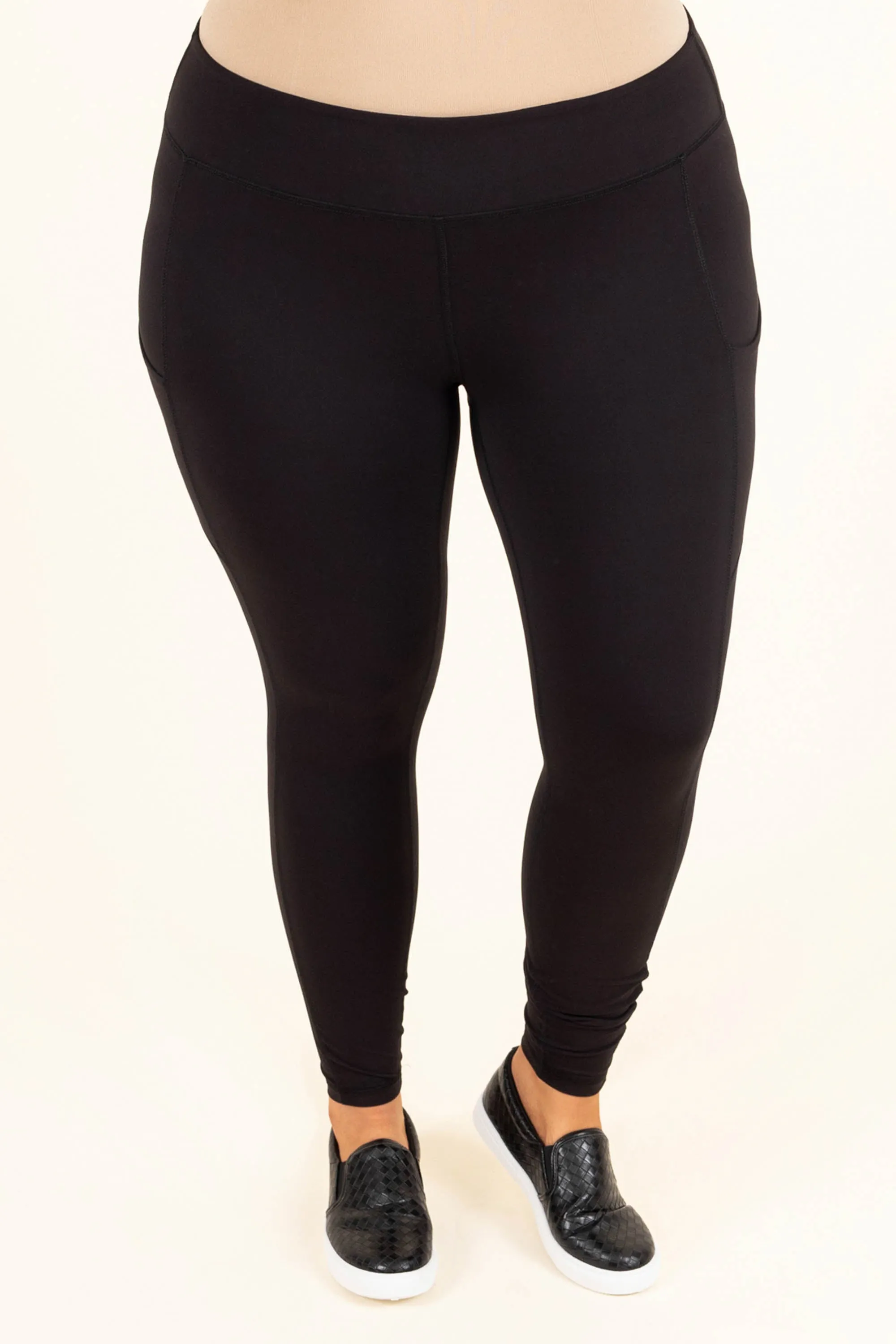 Go For The Goal Leggings, Black