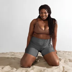 Humble Sportswear™ Pure Grey Spandex Shorts
