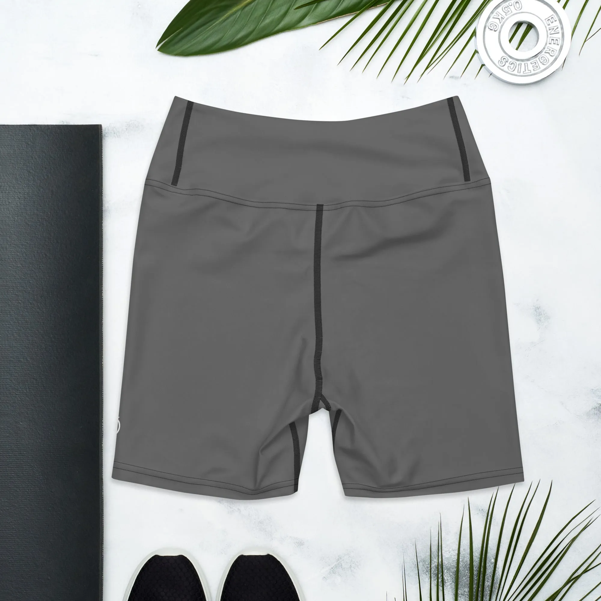 Humble Sportswear™ Pure Grey Spandex Shorts