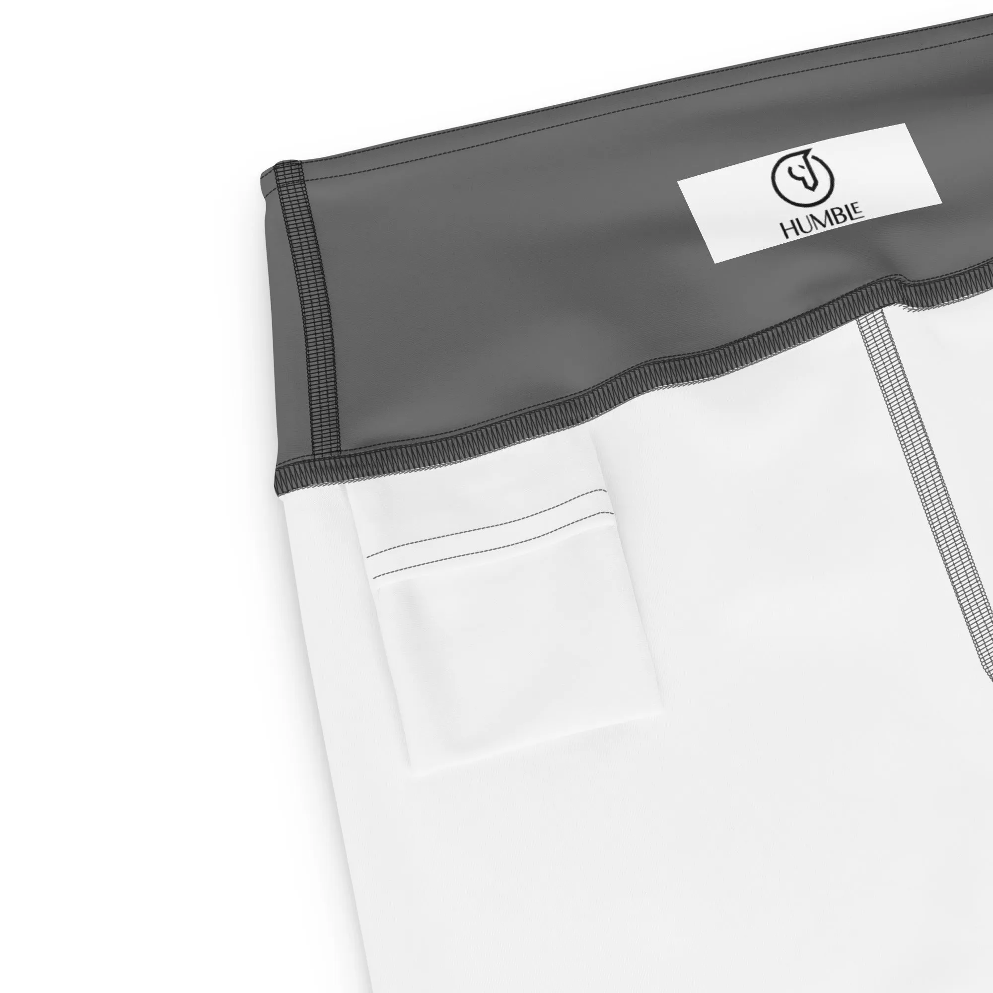 Humble Sportswear™ Pure Grey Spandex Shorts