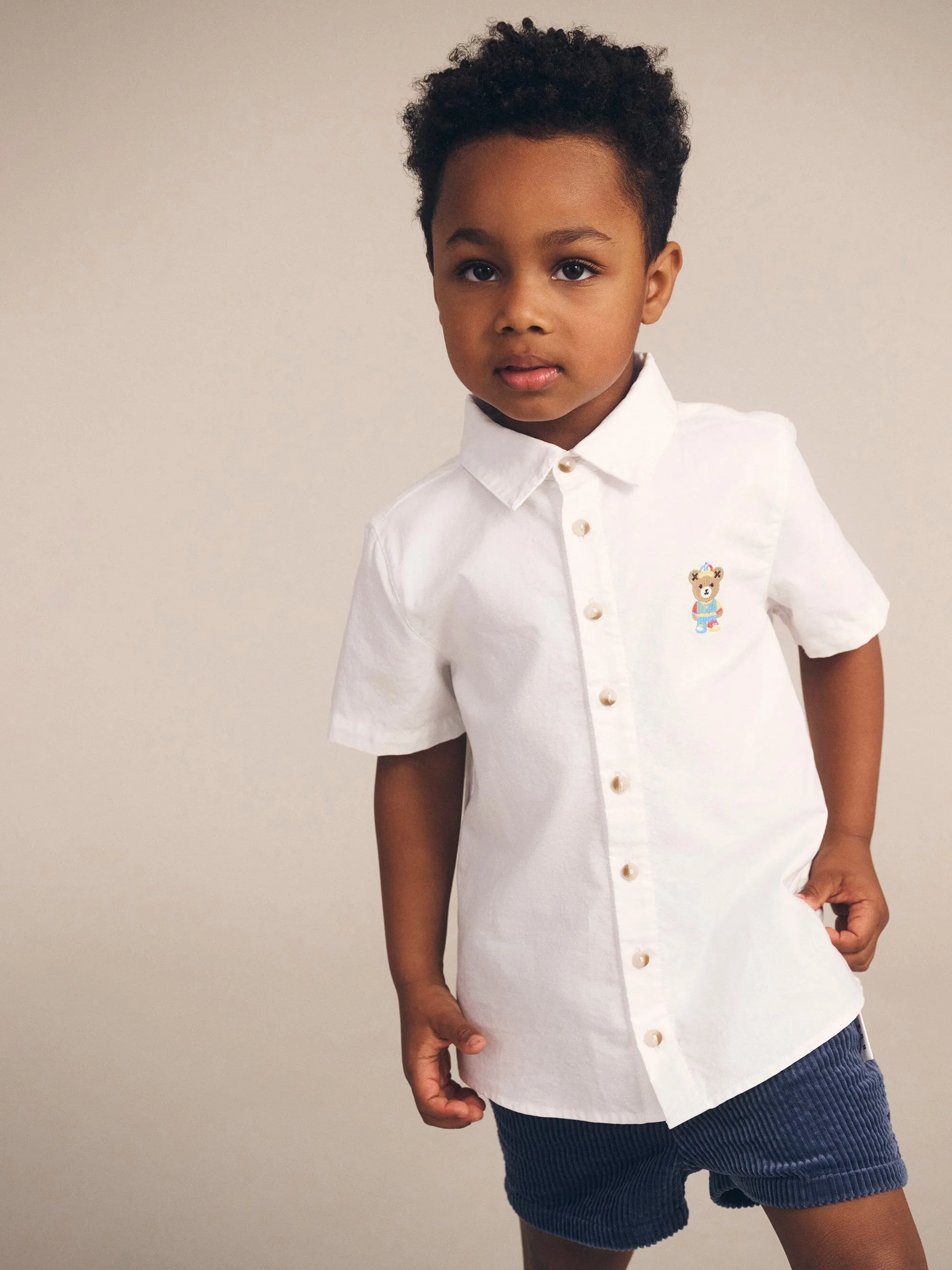 Huxbaby - Midnight Cord Relaxed Short - HB6300W25
