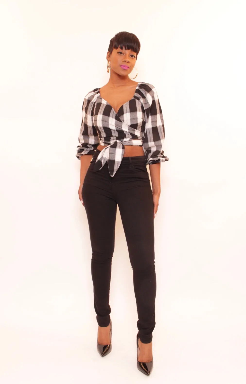 JOYCE PLAID SET