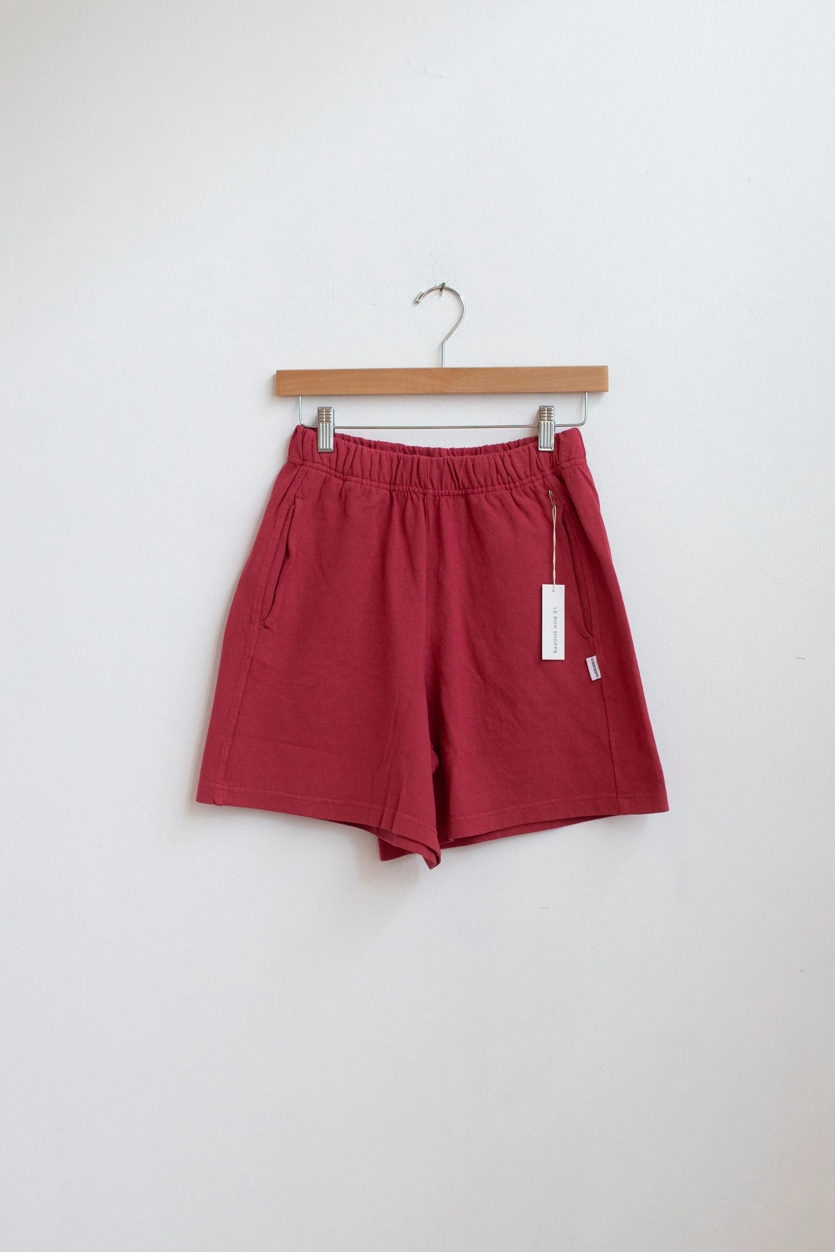 Le Bon Shoppe Flared Basketball Shorts in CRAYON RED - ( select size )