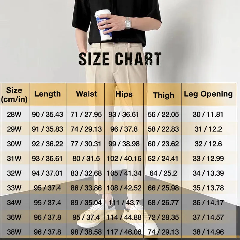 Men's Classic Ankle-Length Pants