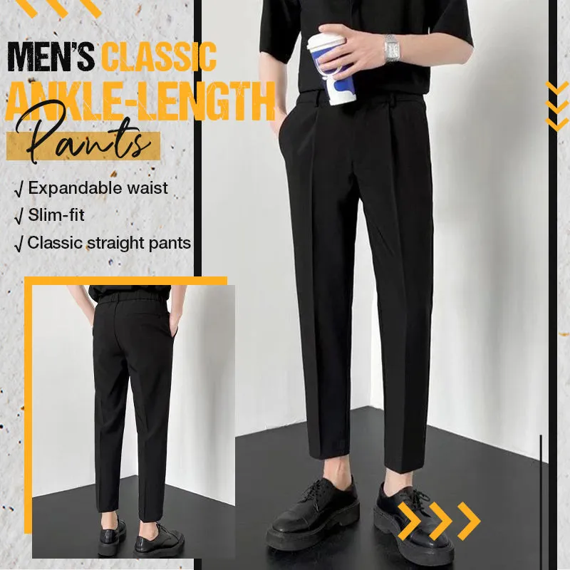 Men's Classic Ankle-Length Pants