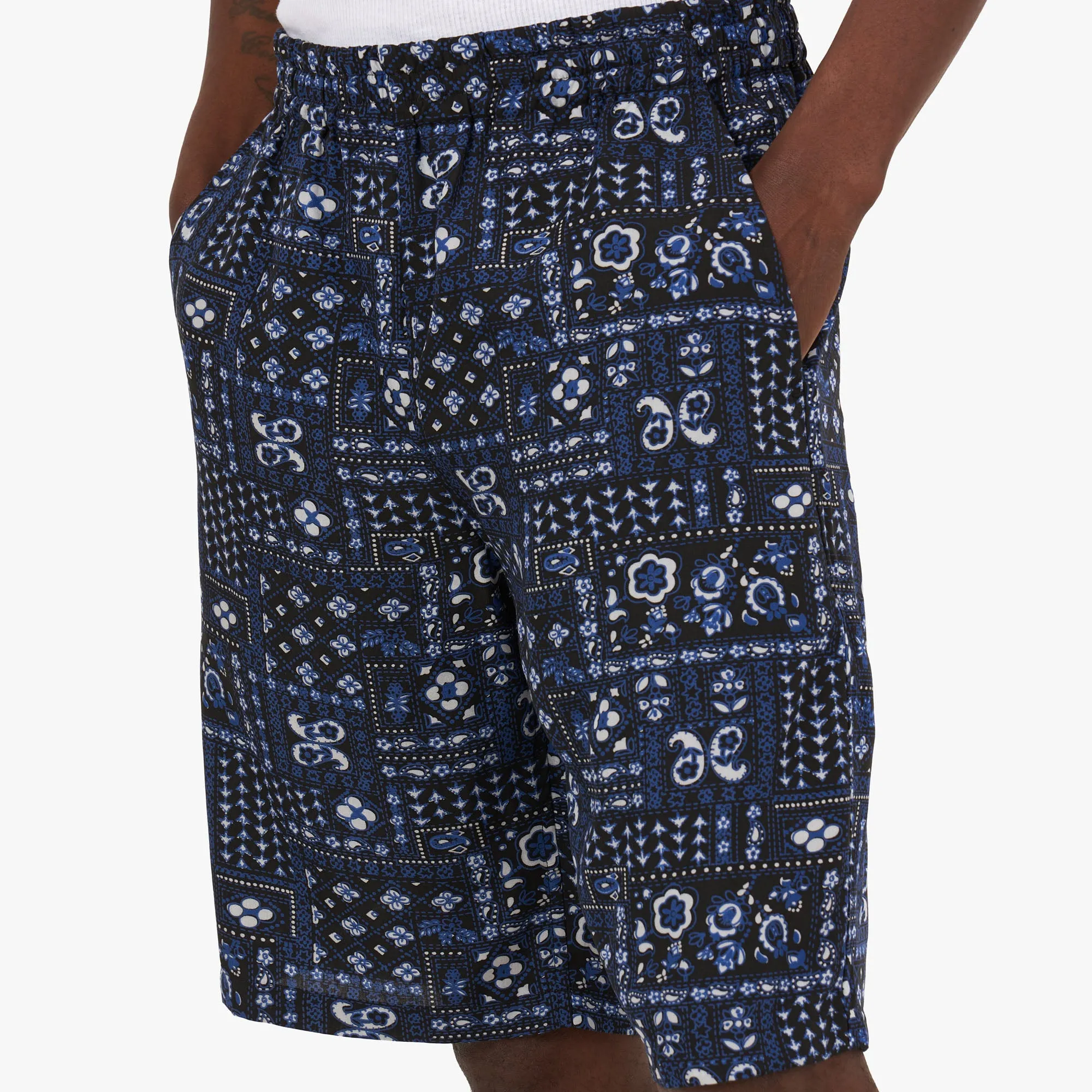 NOMA t.d. Summer Shorts Blue / White