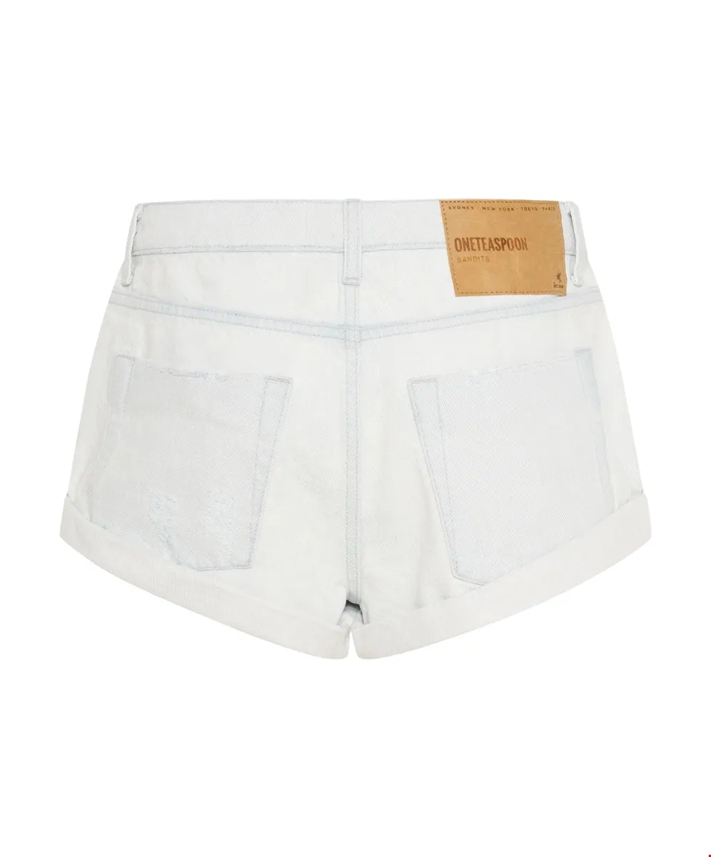 One Teaspoon Vanilla Sky Bandits Low Waist Shorts