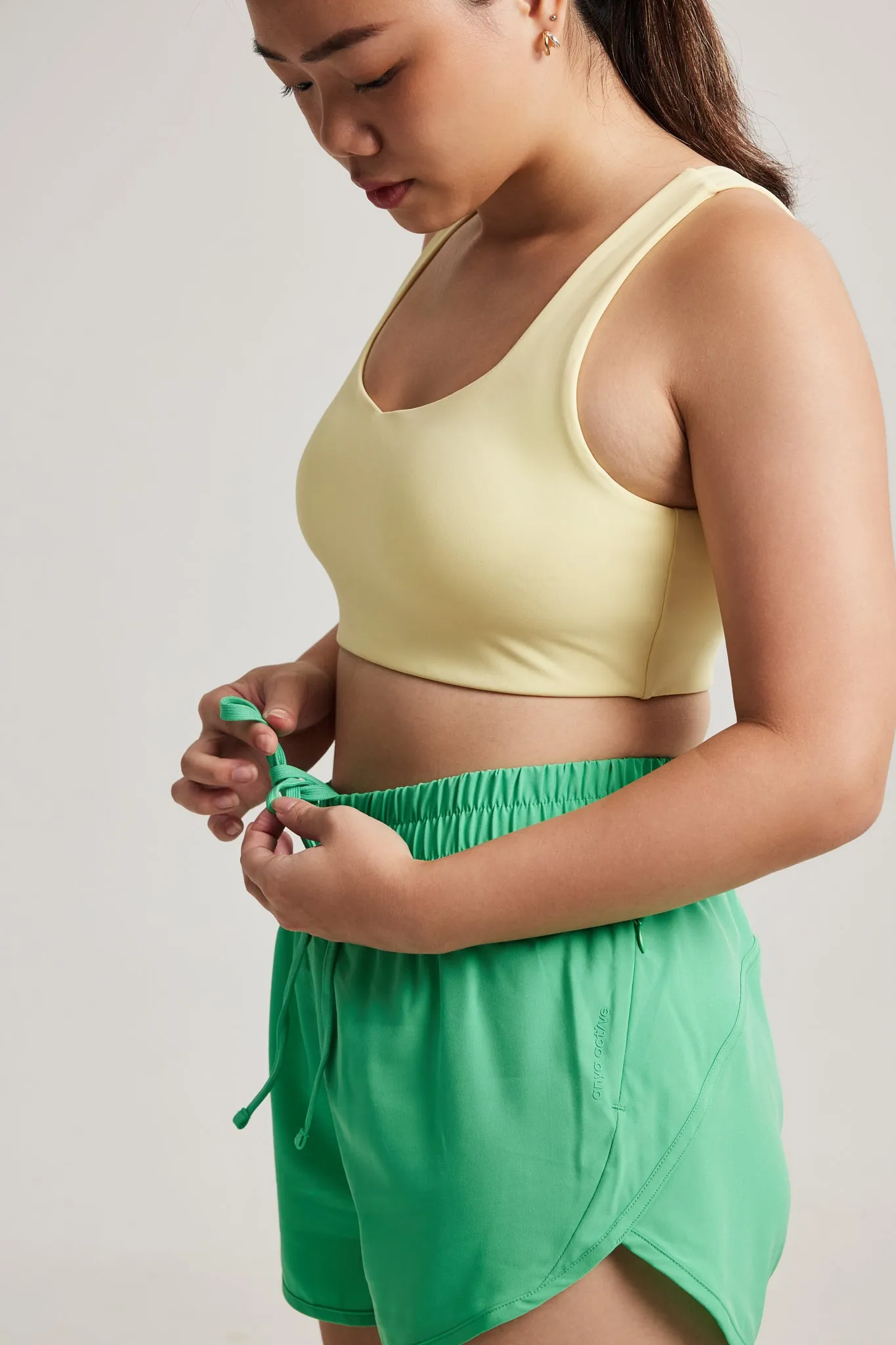 Pace Yourself Shorts in Motion