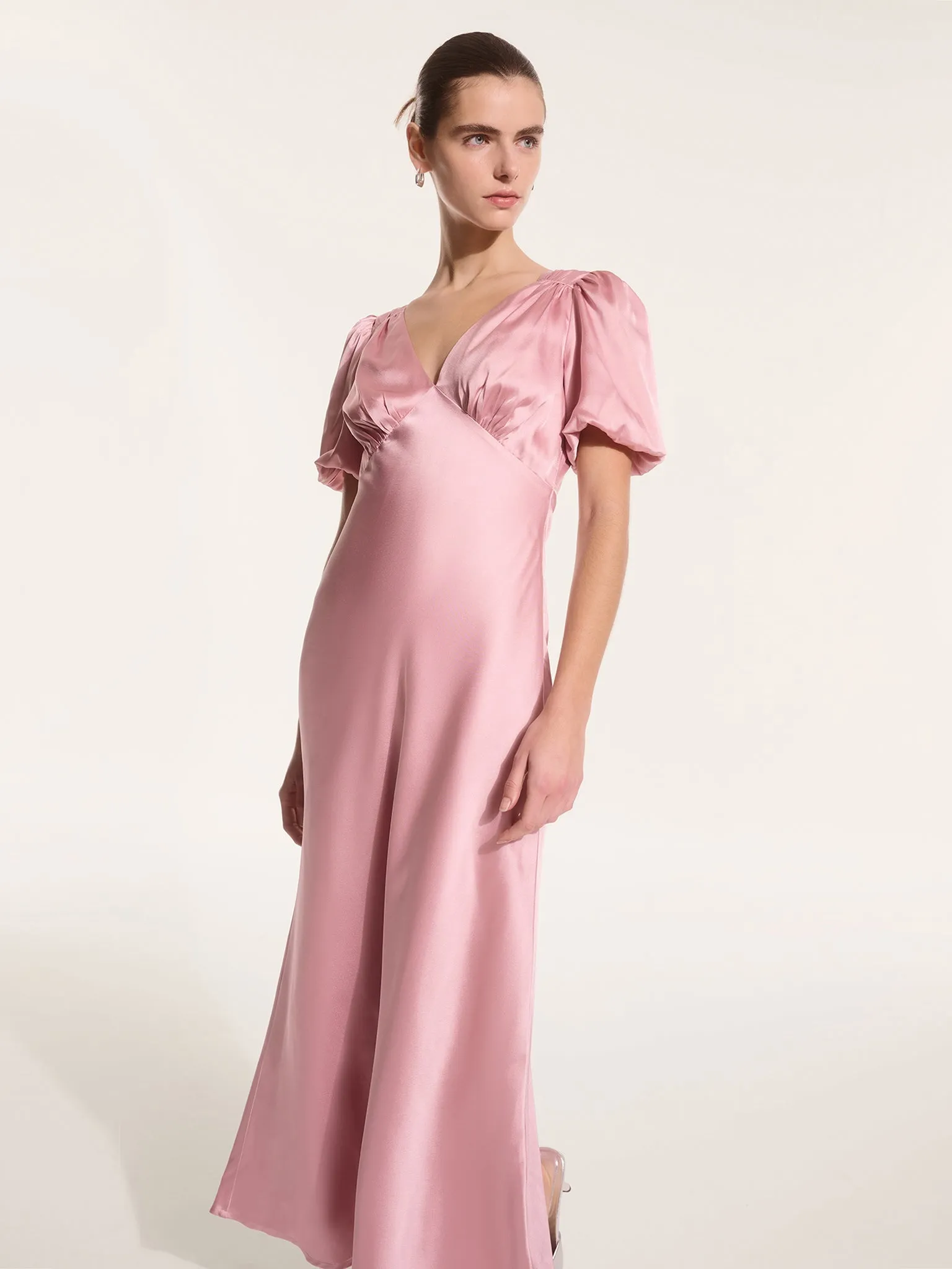 Rosie Dress in Vintage Pink
