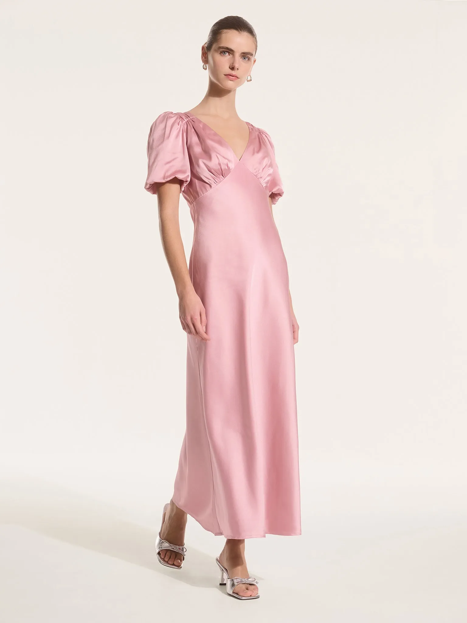 Rosie Dress in Vintage Pink