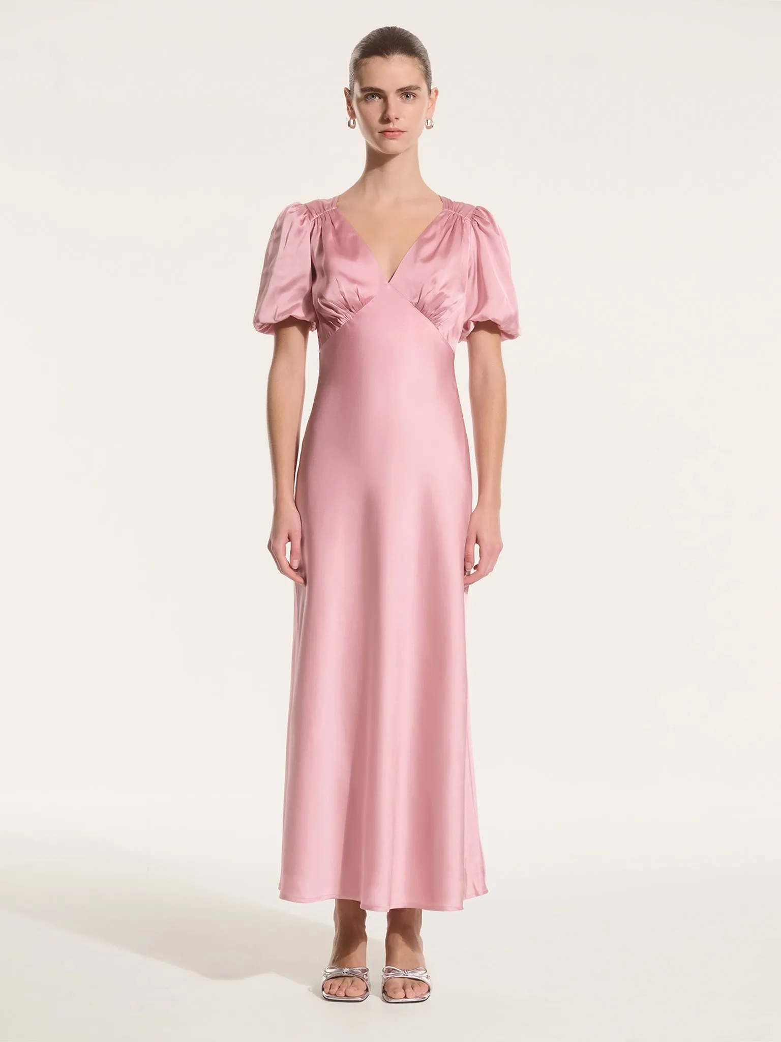 Rosie Dress in Vintage Pink
