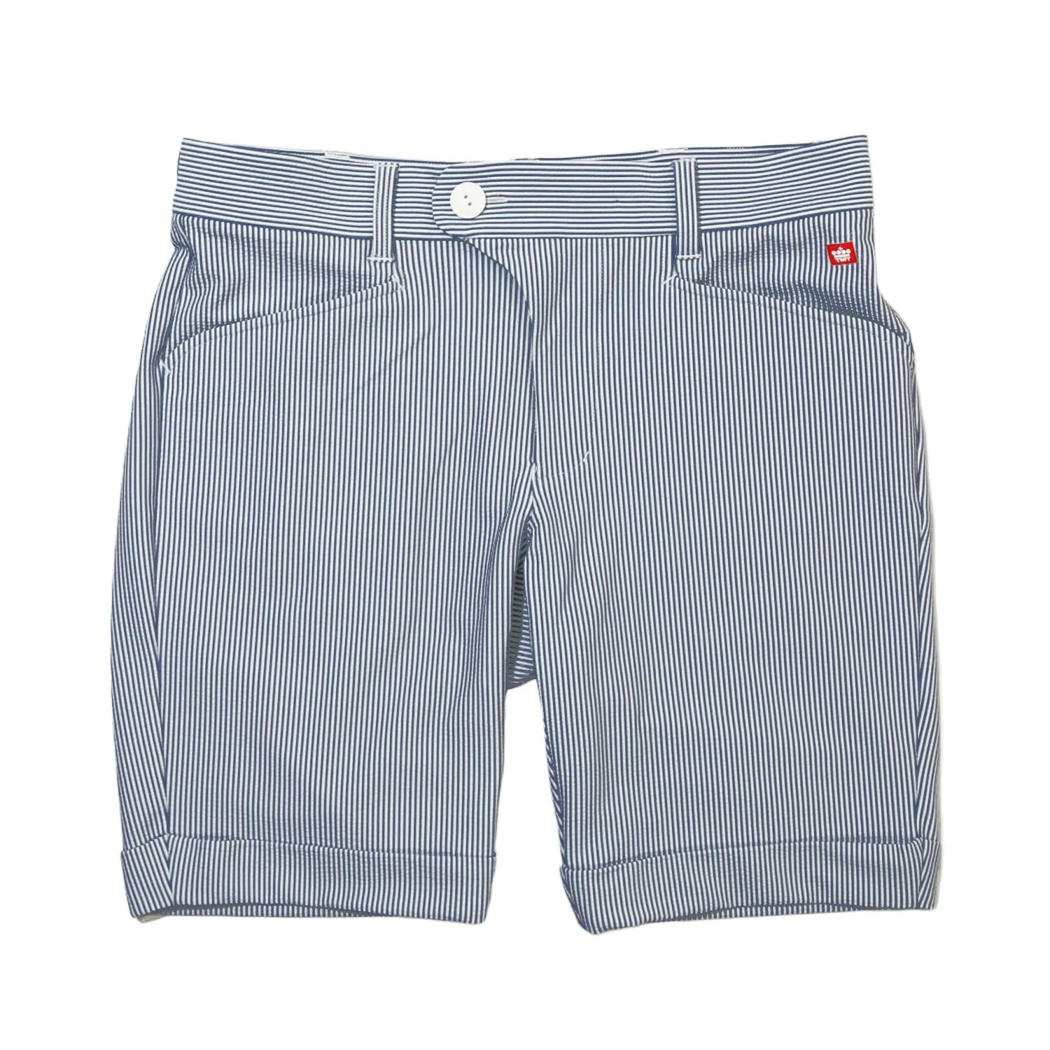 SEERSUCKER JERSEY HALF PANTS／NAVY