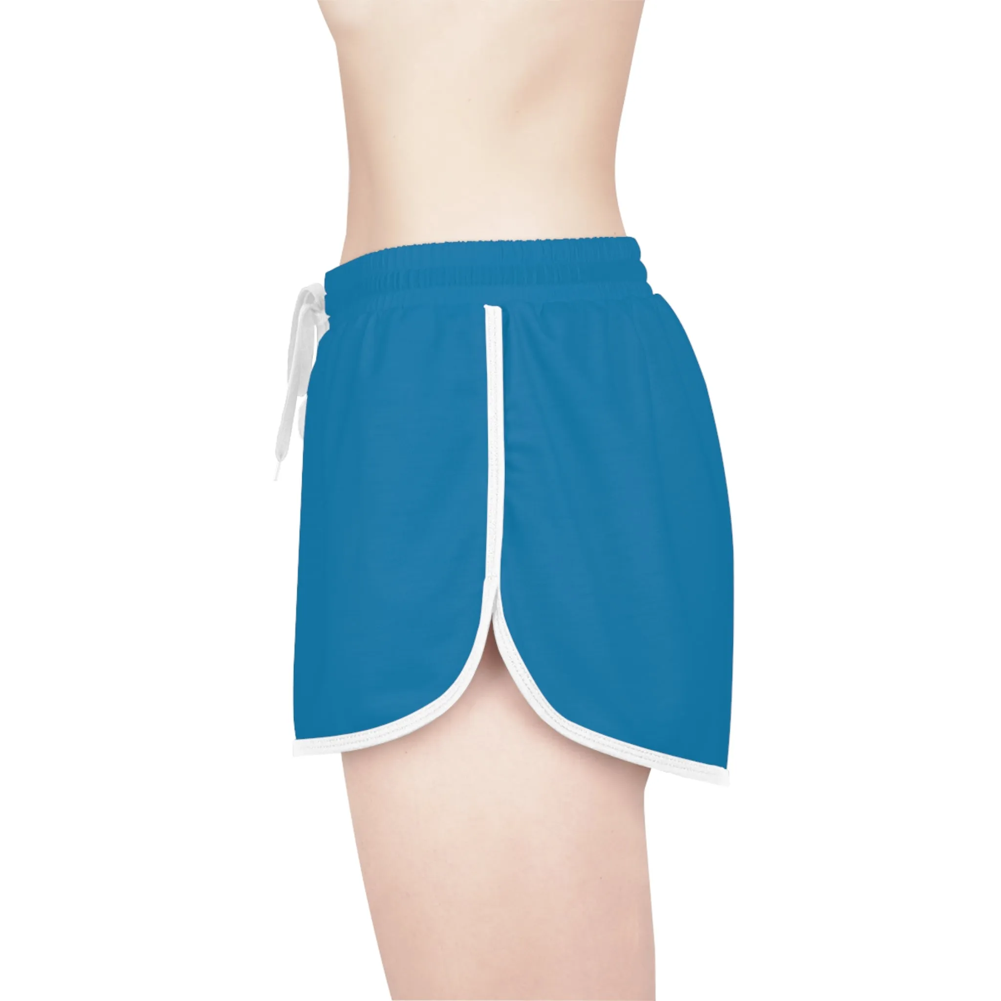 Solid Turquoise Women's Relaxed Shorts