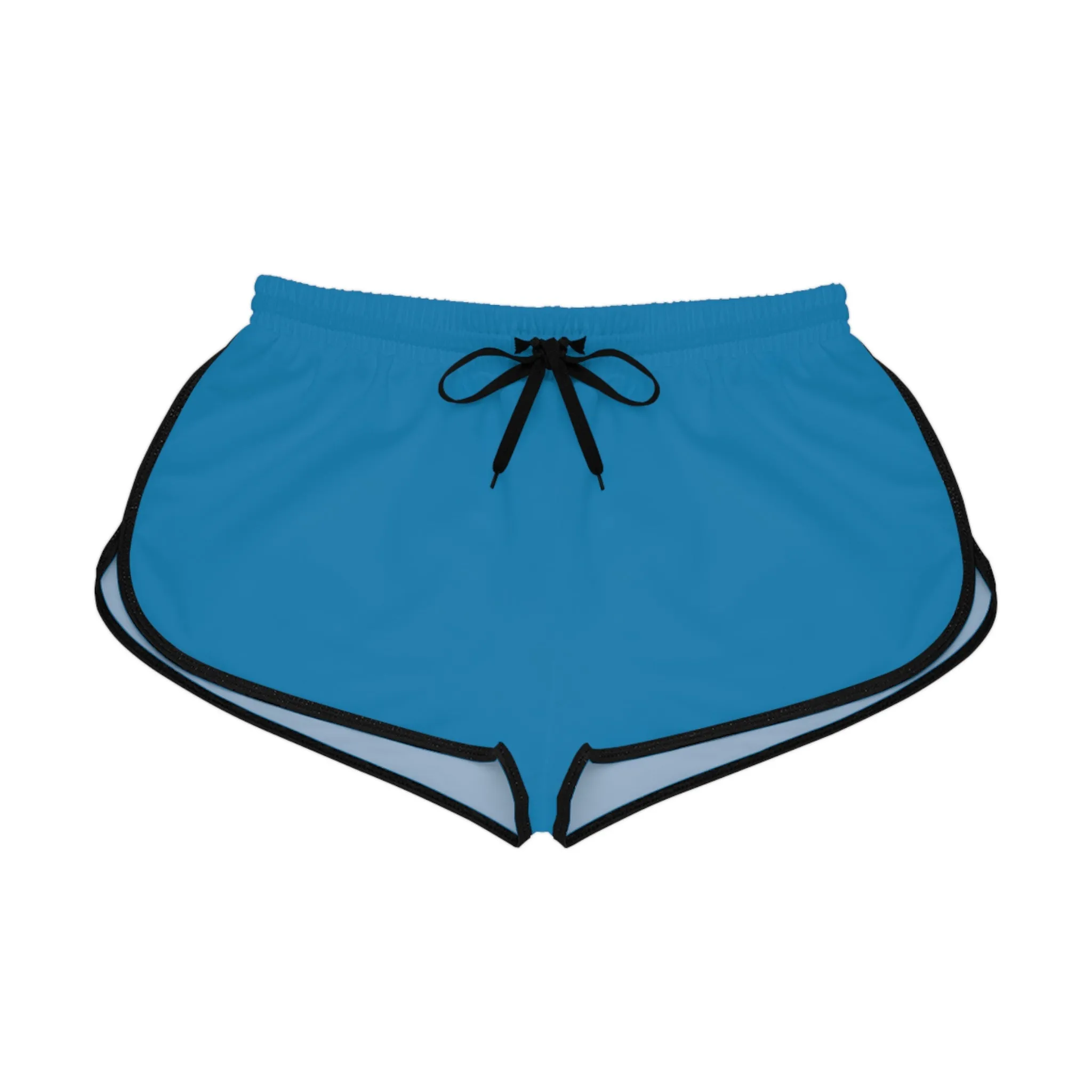 Solid Turquoise Women's Relaxed Shorts