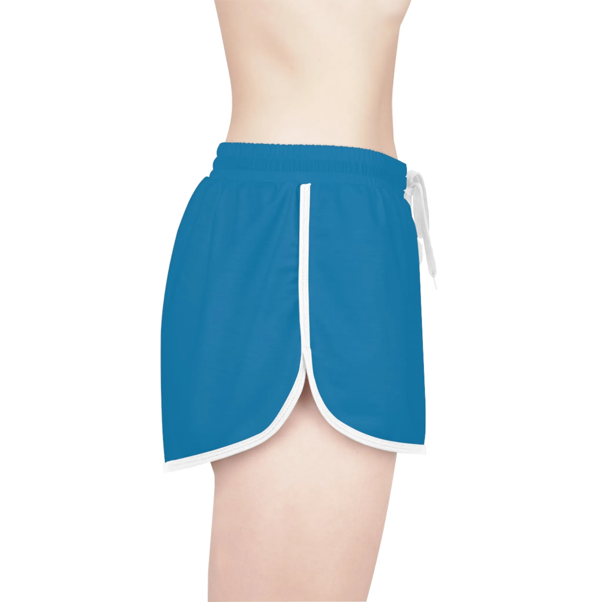 Solid Turquoise Women's Relaxed Shorts