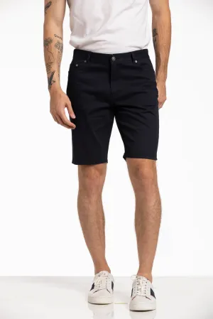 Stretch Declan 5 Pocket Shorts in Navy
