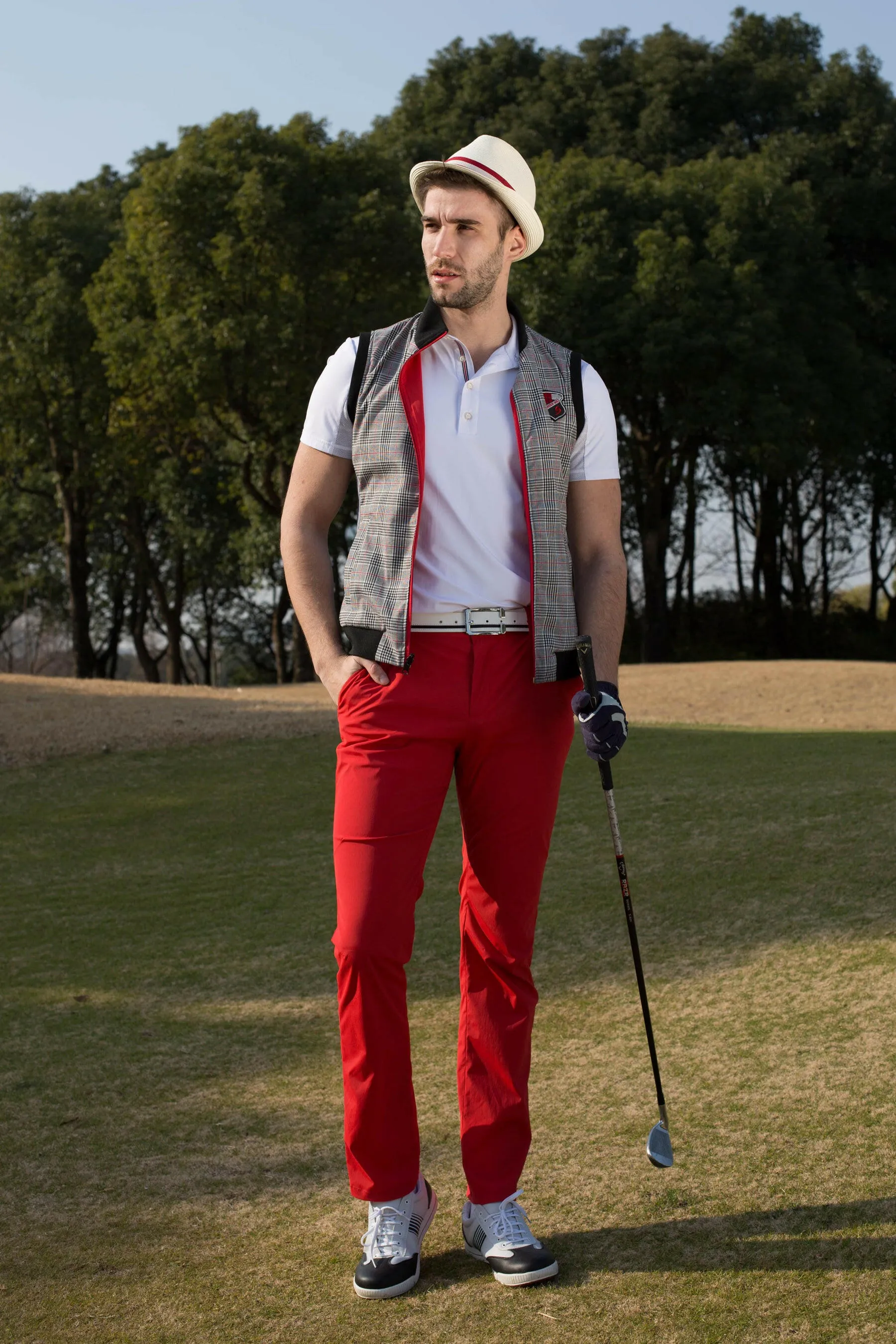 SVG Men's Classic Red Pants