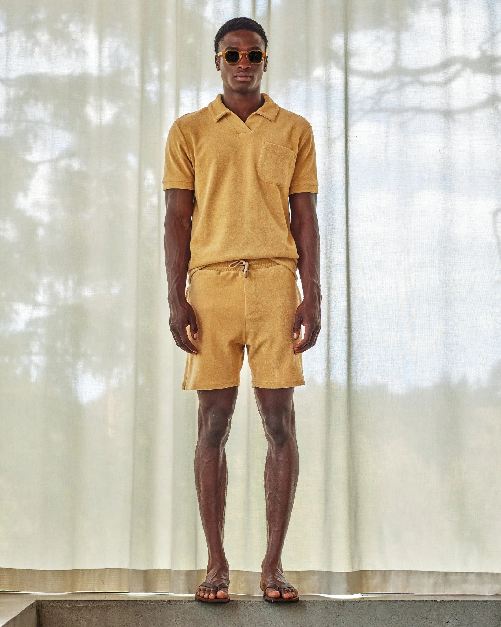 Terry Shorts Caramel