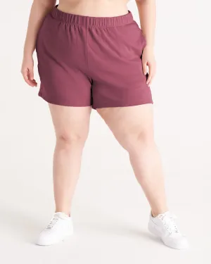 The Sweat Short | Plum