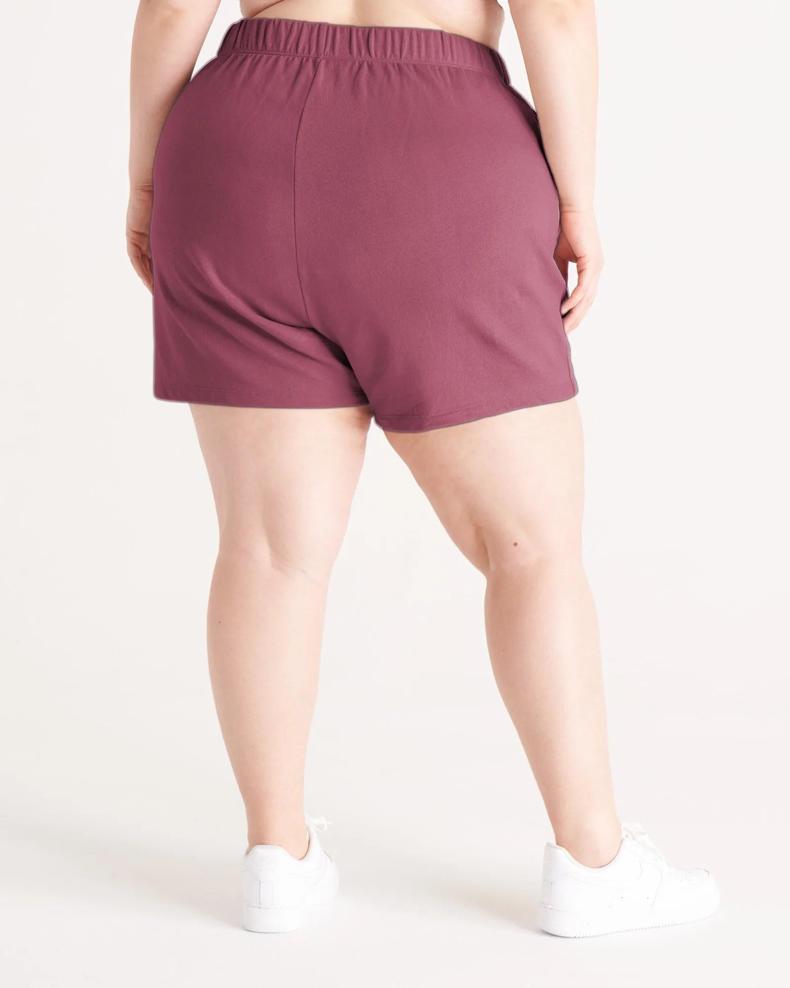 The Sweat Short | Plum