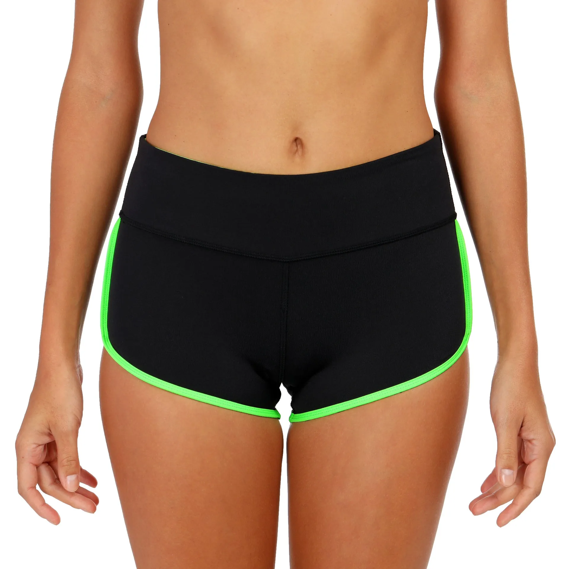 Women Yoga Shorts Fitness Sexy Hip Flattering Stretchable Pants Jogging Fitted Shorts